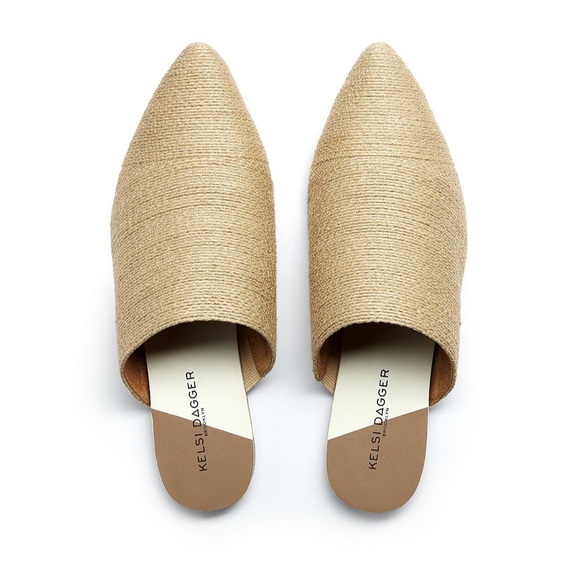 Anthropologie Kelsi Dagger Brooklyn Pointed-Toe Mules - Size 7.5 - Picture 7 of 7